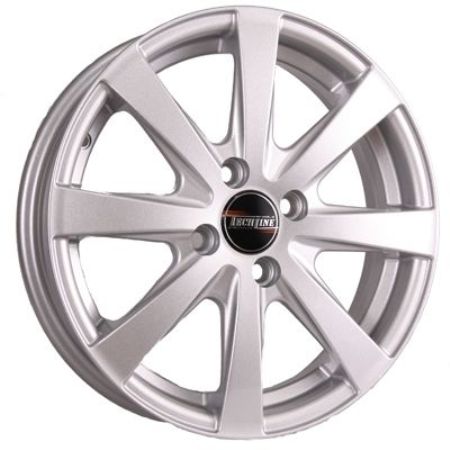 Tech Line 634 Silver 6.0*16.0 4*100.0 dia:60.1 ET:37.0