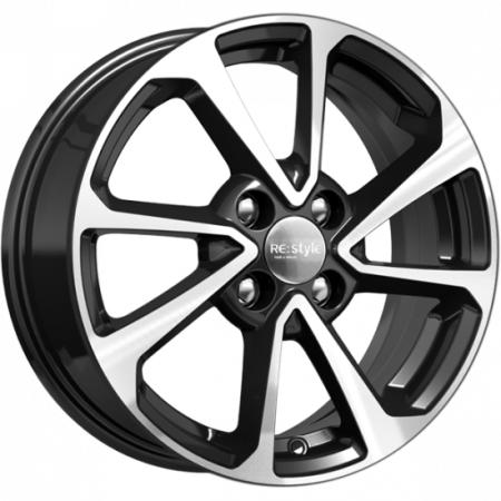 А/диск 4x100 6.0x15 et50 d60.1 КиК ZV Lada Vesta (КС861) алмаз черный