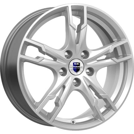 А/диск 5x114.3 7.0x17 et47 d66.1 КиК Солар (КС875) сильвер SK