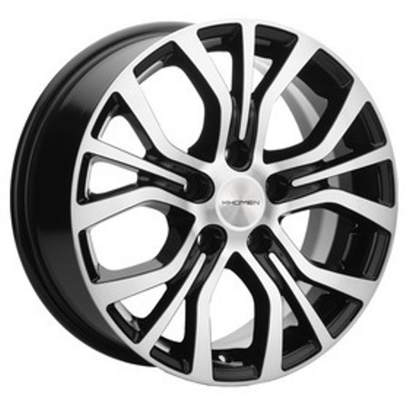 Khomen Wheels KHW1608 Black 6.5*16.0 5*120.0 dia:65.1 ET:51.0