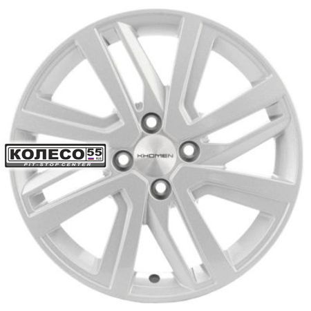 16   Khomen   KHW1609 Stepway  6.0*16 4*100 ET37 D60.1  F-SILVER
